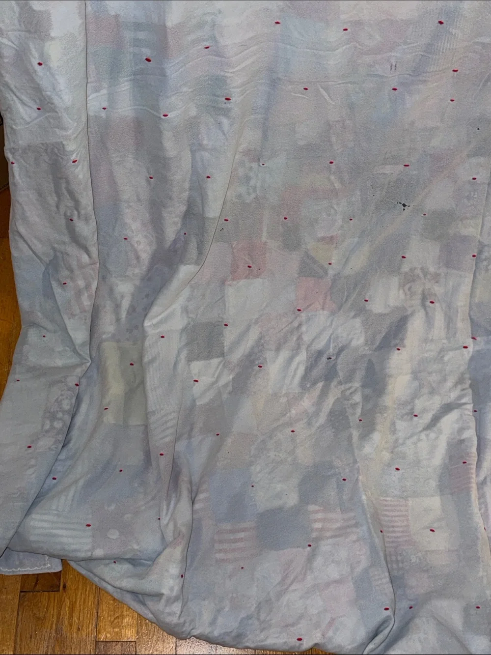 VTG CUSTOM MADE HANDMADE HAND STITCHED ONE OF A KIND GRANDMOTHER QUILT BLANKET